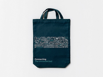 Promotional Tote for Global Report on Household Sanitation bank design icon illustration nonprofit report world