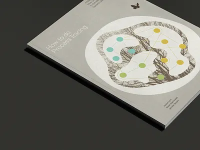 Cover for Report on Process Tracing cover design nonprofit report