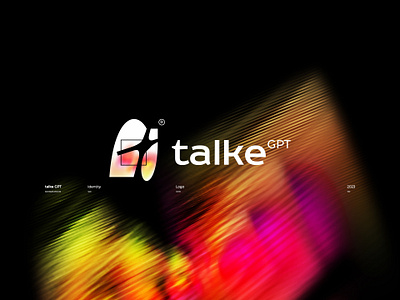 talke GPT / Identity ai brand branding design gpt identity logo