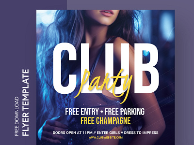 Club Night Party Flyer Free Google Docs Template club club flyer docs document flyer flyers free google docs templates free template free template google docs google google docs handout night night party party party flyer print printing template templates