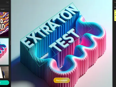 imgProof - AI powered image proofreader ui