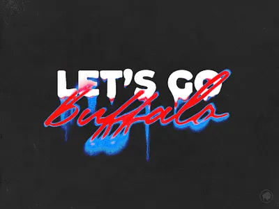 let's go buffalo bills mafia branding buffalo buffalo bills football go bills gradient map graphic design grunge modern nfl tiny buffalo vector