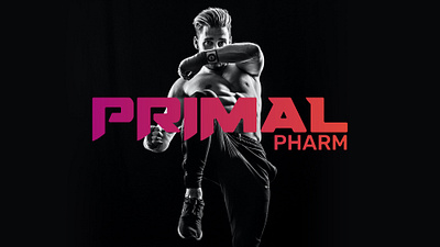 Primal Pharm branding graphic design