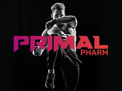 Primal Pharm branding graphic design