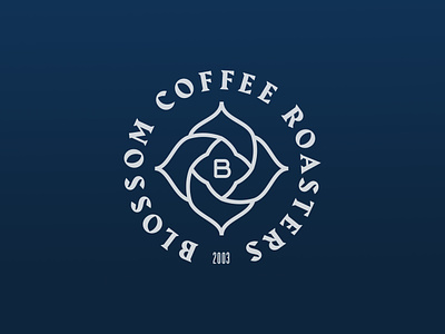 BLOSSOM COFFEE ROSTERS - Logo & Brand Identity blossom branding coffee coffee roaster icon logo logo design packaging seattle