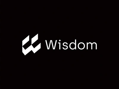 wisdom logo concept /redesign / client project a b c d e f g h i j k l m n o p abstract logo b c f h i j k m p q r u v w y z brand identity dribbble ecommerce fintech graphic design it logo letter mark monogram logo creation logo designer logo inspirations portfolio professional logo software symbol tech company typography virtual reality