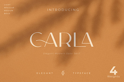 Carla Sans - Elegant Typeface cosmetic