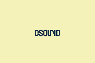 Logo Dsound branding graphic design logo motion graphics