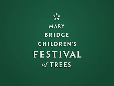 MARY BRIDGE CHILDRENS FESTIVAL - Logo Design branding event design logo logo design type typography