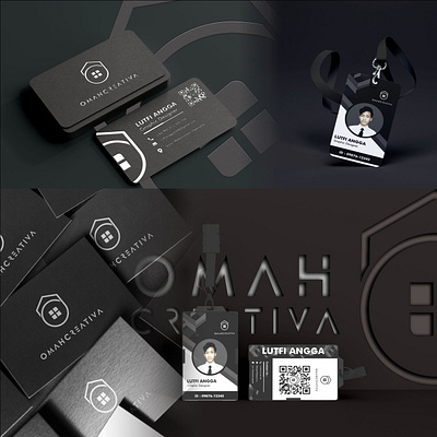 Omah Creativa ID Card Design branding graphic design logo