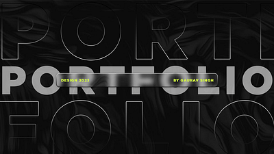 Design Portfolio 2023 branding graphic design logo motion graphics portfolio ui