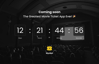 Countdown release Mycket app - DailyUI countdown dailyui timer ui ux web webapp