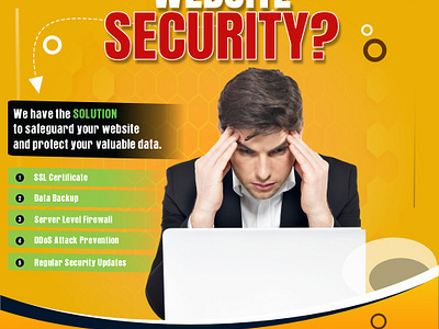 Concerned about website security? branding graphic design ui webiste development website design