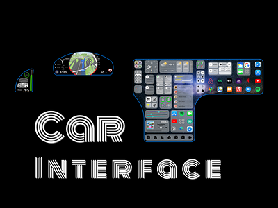 Car Interface design project car car interface design designer interface product product design ui uiux ux uxui