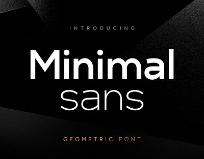 Minimal Sans (FREE FONT) branding corporate font display font font graphic design heading font logo logo font modern poster font sans typeface typography ui