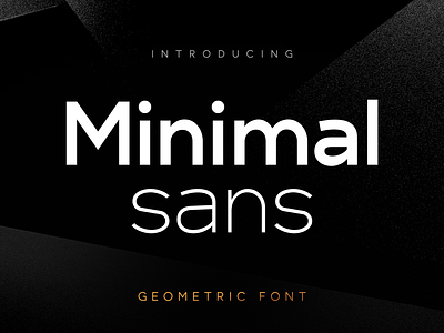 Minimal Sans (FREE FONT) branding corporate font display font font graphic design heading font logo logo font modern poster font sans typeface typography ui