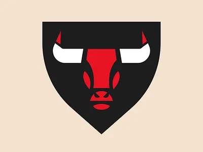 Minimal Bull Logo animal logo animal mascot basketball logo branding bull bull logo bulls burger logo chicago bulls cow logo farm logo illustration mascot minimal bull nba logo ranch logo