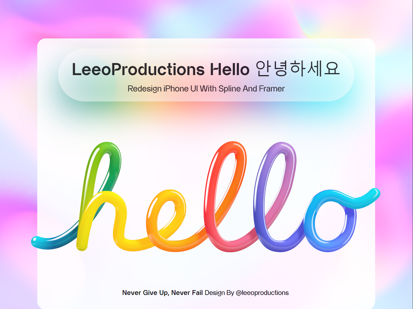 Apple UI 3d animation apple framer graphic design motion graphics spline ui uiux