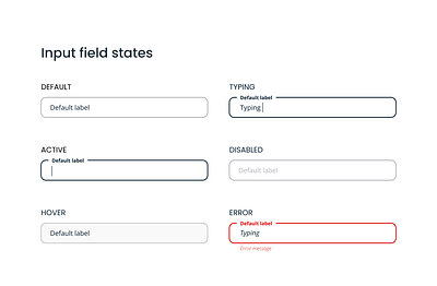 Input field input field interactive design ui web design