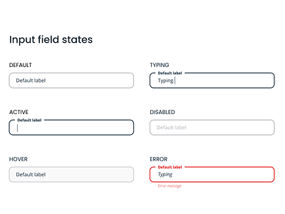 Input field input field interactive design ui web design