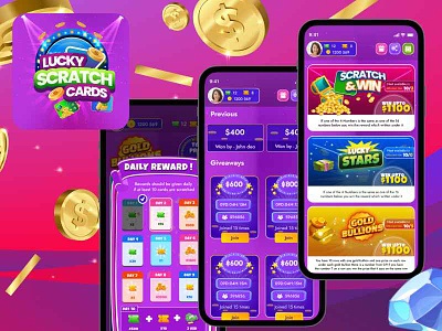 Scratch App – Money Rewards scratch app