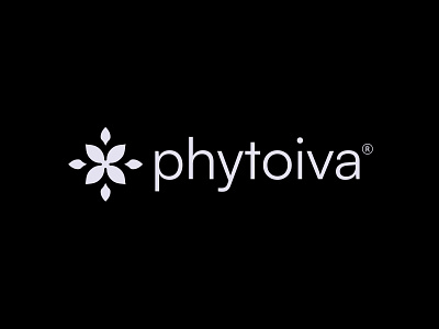 Phytoiva - Logo for a CBD complements brand badge branding cbd cosmetics design food complements graphic design illustration logo pharma typography vector