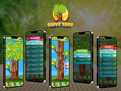 Tree garden - Grow your Tree mobile application