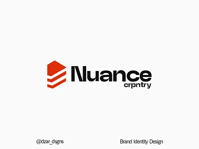 Brand visuals for Nuance Carpentry branding graphic design logo