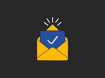 Successfully message sent graphicdesign icon illustration mail message success ui vector