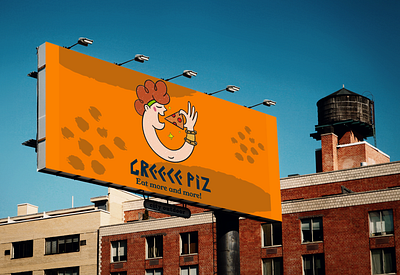 greece piz 3d animation branding graphic design logo motion graphics ui