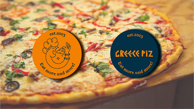 stickers logo pizza 3d animation branding graphic design logo lolo motion graphics stickers stickers logo ui