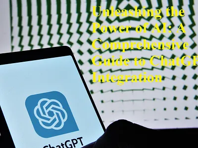 Unleashing the Power of AI: Guide to ChatGPT Integration app branding design graphic design illustration logo typography ui ux vector