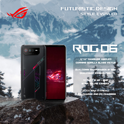 ROG 06 - Futuristic Design graphic design