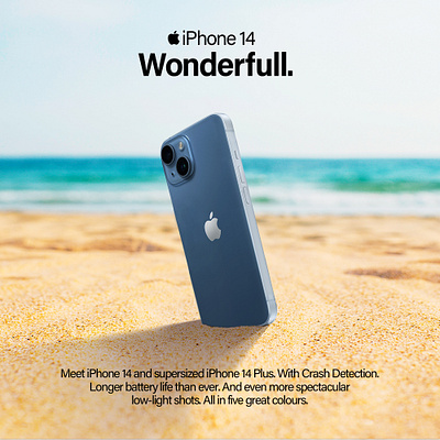 iPhone14 - Wonderfull. branding graphic design