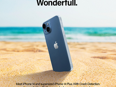 iPhone14 - Wonderfull. branding graphic design