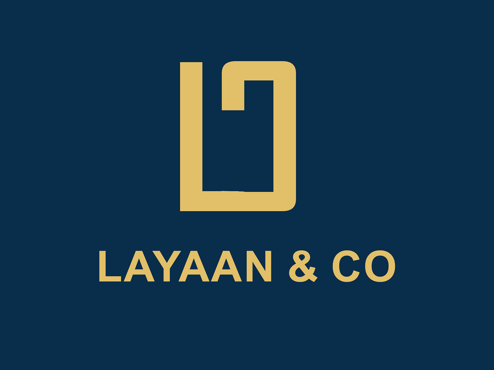 Layan and co (clients logo) by Imtiaz hussain on Dribbble