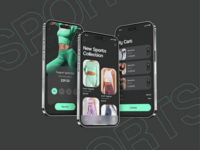 Sports Fashion App Ui Design 2024 trend ui android app apple app design ios app ios kit mobile app design sport app design sports cloth app trendy ui design ui design uiux uiux design user experience design user interface design vision pro visual ui design