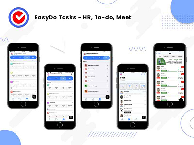 EasyDo Tasks – HR, To-do, Meet ui