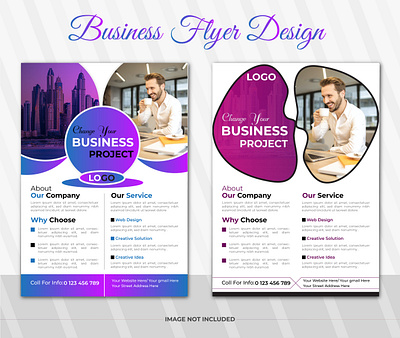 Professional business flyer design a4 flyer ads banner brand identity branding brocher business flyer design flyer graphic design marketing flyer template vector