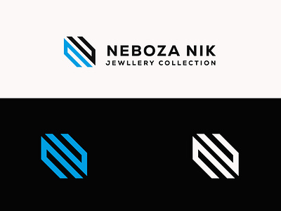 NEBUZA NIK | SAMPLE LOGO DESIGN adobe illustrator business logo custom logo initial logo letter mark logo logo designer logo maker luxury logo minimal logo