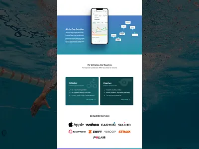 MATS - Sport app for professional athletes app biking branding design graphic design home page interaction design interface ui user experience ux
