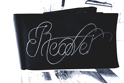 Recover - WIP (Lettering Issue 2 — Monoline Lettering) branding creative lettering custom lettering decorative lettering design design inspiration detailed draft elyamanybeeh graphic design hand lettering lettering ideas lettering inspiration logotype ornamental sketch traditional lettering typography vintage lettering work in progress