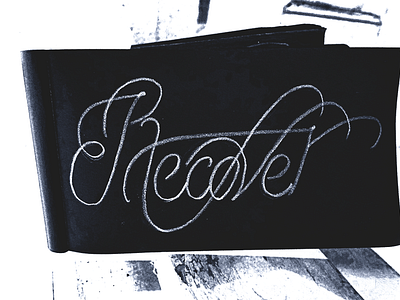 Recover - WIP (Lettering Issue 2 — Monoline Lettering) branding creative lettering custom lettering decorative lettering design design inspiration detailed draft elyamanybeeh graphic design hand lettering lettering ideas lettering inspiration logotype ornamental sketch traditional lettering typography vintage lettering work in progress