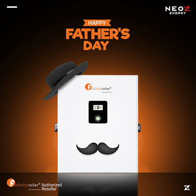 Happy Father's Day branding graphic design