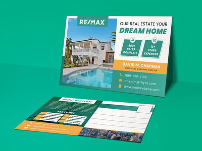 Real Estate Business Postcard Design advertising animation banner branding brochure design direct mail design ecommerce branding facebook post flyer google ads design graphic design illustration leaflet logo one pager postcard design shidulislamgfx ui vector