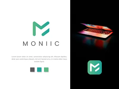 Logo and icon design for app app icon app logo brand identity branding icon design icon design for app logo logo design logo for app m letter m letter icon m letter logo m logo tech tech logo technology logo