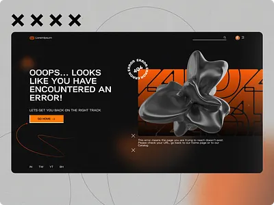 DailyUI 008 - 404 Error Page branding dailyui dailyui 007 design graphic design ui ui design user interface