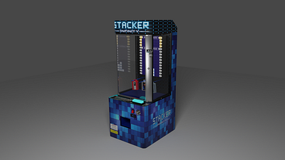 3D stacker machine 3d arcade machine stacker