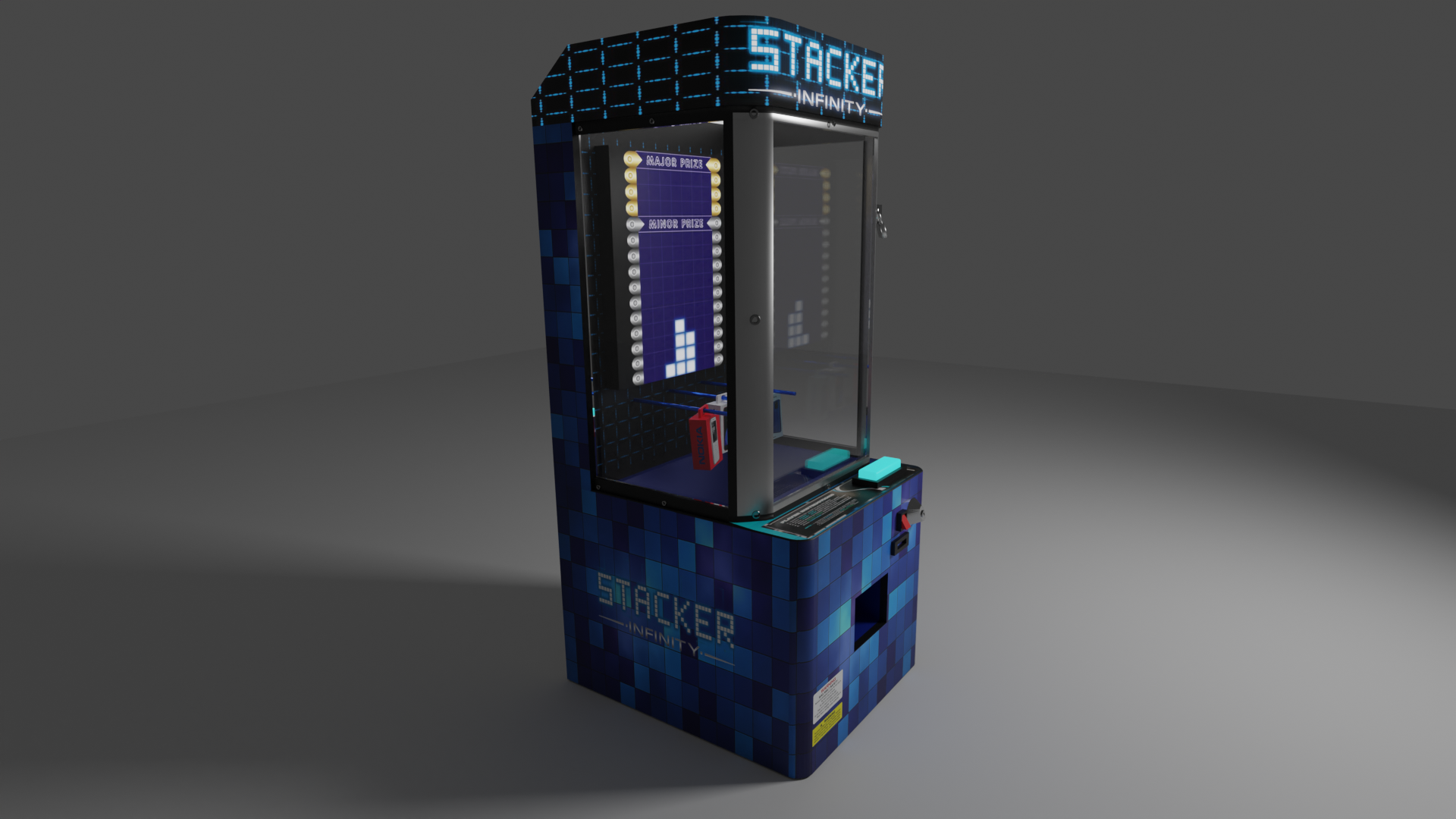3D stacker machine by Alexander Morales Fajarnés on Dribbble