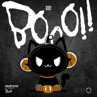 Nimrodwears : Halloween Cat cat character design graphic design illustration vector